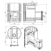 Печь для бани Везувий Скиф Ковка 22 (210) М