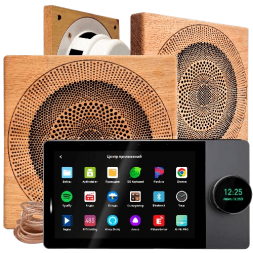 Комплект влагостойкой акустики SMART HOME MUSIC 2.0 - Sauna Square 3, с подключением к умному дому