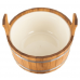 Шайка Woodson с пластиковой вставкой, 12 л., дуб