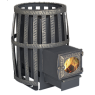 Печь для бани КОРВЕТ 15 СЕТЧАТЫЙ КОЖУХ ДТ3-СТЕКЛО