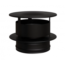 Ferrum Blackside оголовок с ветрозащитой (430/0,5мм + нерж/эмаль) Ф115х200