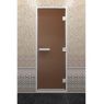 Дверь для бани Doorwood Хамам Бронза Матовая