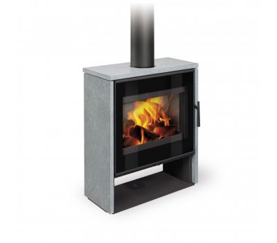 Печь-камин ROMOTOP ALEDO камень