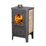 Печь-камин Бавария Оптима Чугун с плитой