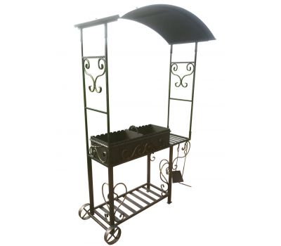 Кованый мангал Норт-Руф, сталь 5 мм