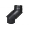 Дымоходное колено (отвод) KAISER PIPES (2мм) четырёх-сегментное, поворотное, универсальное
