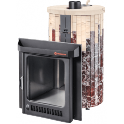 Печь для бани Ферингер Оптима ПФ Россо Леванте + Окаменевшее дерево