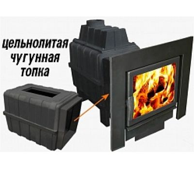 Печь для бани ВОЕВОДА ФЛАГМАН 20 ПОД ОБКЛАДКУ