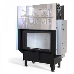 Каминная топка Каминная топка DEFRO HOME RIVA ME G SHORT с водным контуром и подъемом стекла вверх