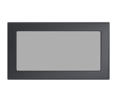 Решетка вентиляционная Графитовая 17x30 Kratki