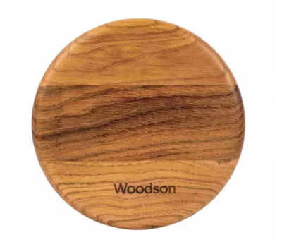 Клапан вентиляционный Woodson ф125, дуб