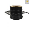 Дымоходы из нержавеющей стали Везувий Black 150 x 250 мм