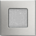 Решетка вентиляционная Стальная шлифованная 11x11
