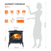 Чугунная печь KAWMET Premium S11 (8,5 кВт)