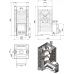 Печь для бани Aston 20 Inox с глухой дверцей 18-22 м³