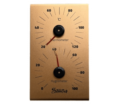 Термогигрометр MW-Alu (shampagne)