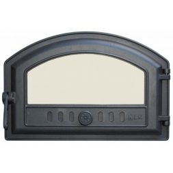 Дверца топочная герметичная со стеклом LK 324 (180/250х410 мм)