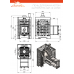Печь для бани Aston Шторм 16 (ДТ-4) Long
