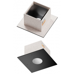 Ferrum Blackside потолочно проходной узел Н (430/0,5мм + мин./эмаль) Ф200