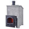 Печь для бани комплект Гром 80 (П2) Президент 1320/60 Талькомагнезит