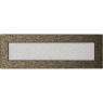 Решетка вентиляционная Чёрная-Латунь 11x32