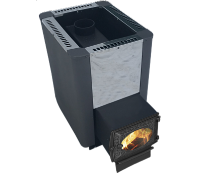 Печь для бани Березка Оптима 24 ДТ3-СТЕКЛО