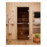 Стеклянная дверь для бани Doorwood Эталон Бронза 