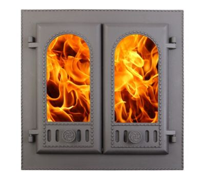 Дверка топочная каминная ДК-6С, «Горница»