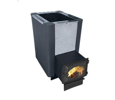 Печь для бани Березка Оптима 15 ДТ3-СТЕКЛО