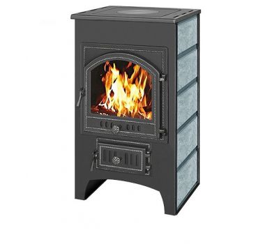 ПЕЧЬ-КАМИН ПК-02 (205) с плитой «Везувий В1» (талькохлорит)