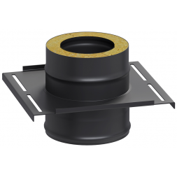 ПЛОЩАДКА МОНТАЖНАЯ ВЕЗУВИЙ BLACK ДВУХКОНТУРНАЯ 115 x 200 ММ