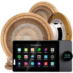 Комплект влагостойкой акустики SMART HOME MUSIC 2.0 - Sauna Round 3, с подключением к умному дому