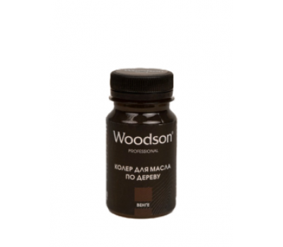 Колер для масла по дереву Woodson, венге, 80мл