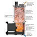 Печь для бани Grill'D Denisov Long