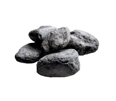 Камни для бани Базальт Обвалованный мелкий, 20 кг