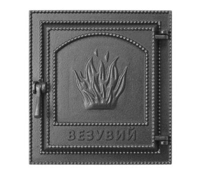Дверка каминная Везувий 211 (Антрацит)