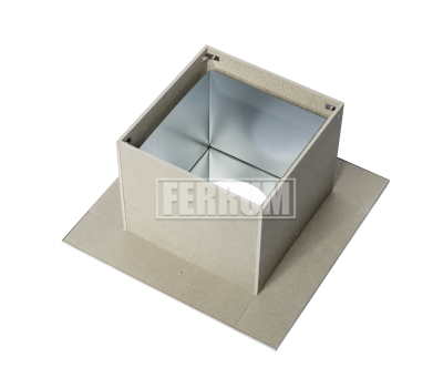 Ferrum потолочно проходной узел Н (430/0,5мм + минерит) max t=600° C Ф250