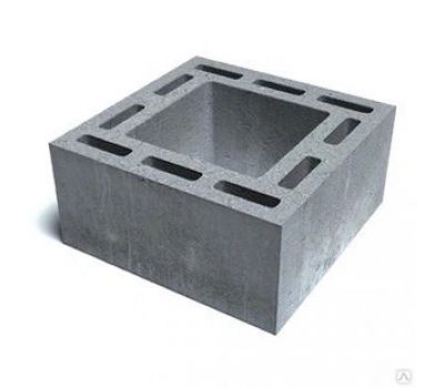 Цементный блок для дымохода