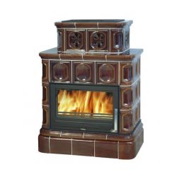 Печь-камин Karelie кафельный цоколь