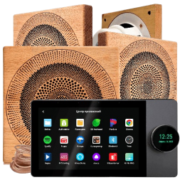 Комплект влагостойкой акустики SMART HOME MUSIC 2.0 - Sauna Square 4, с подключением к умному дому