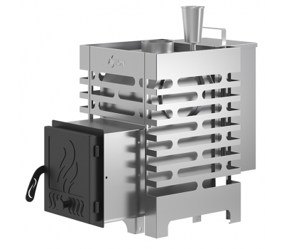 Печь для бани Aston 12 Inox Аква с глухой дверцей 6-14 м³