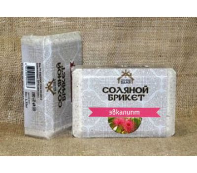 Соляной брикет, "Соляная баня" с Листьями Эвкалипта
