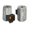Печь для бани Grill'D Violet Steel Romb Long Window Max Pro (Камень колотый, 100 кг)
