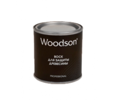 Воск для защиты древесины Woodson, 0,25л