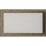 Решетка вентиляционная Чёрная-Латунь 22x37
