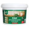 Термостойкий лак для бани и сауны PROSEPT 2,0 л