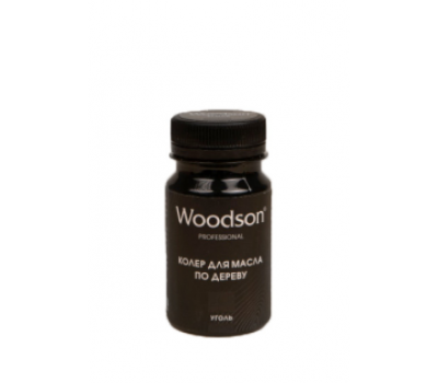 Колер для масла по дереву Woodson, уголь, 80мл