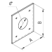 Ferrum экран защитный (430/0,5мм) 480*480 Ф210