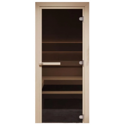 Стеклянная дверь для бани Cooper Lite 170*70 бронза