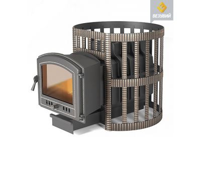 Печь для бани Везувий Легенда ретро 24 Ковка (224)